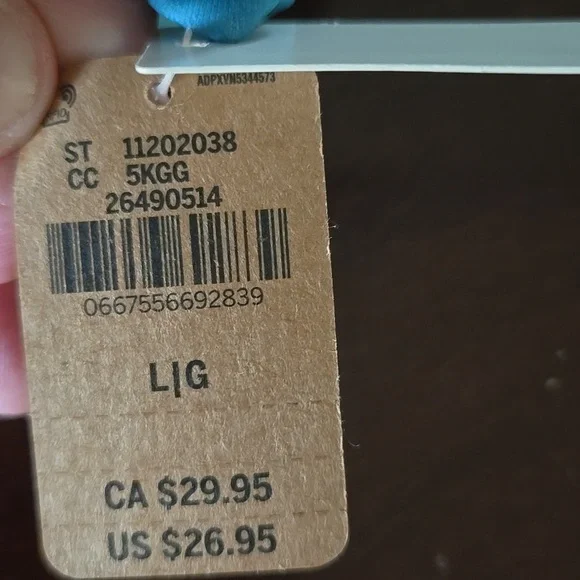 PINK Victoria's Secret Teal Tie Dye Bikini Bottom - Picture 4 of 4